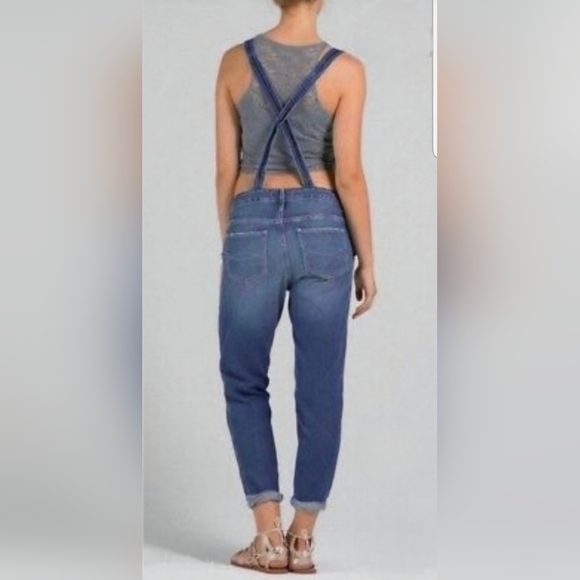 Abercrombie & Fitch Dungarees Overalls- size small- NWOT (Never Worn) 🫎 - Picture 2 of 5